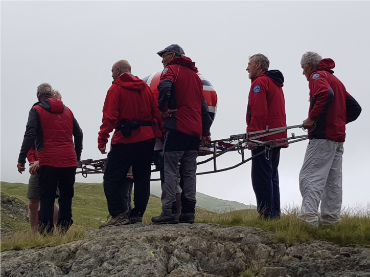 Herdy on Rescue Training