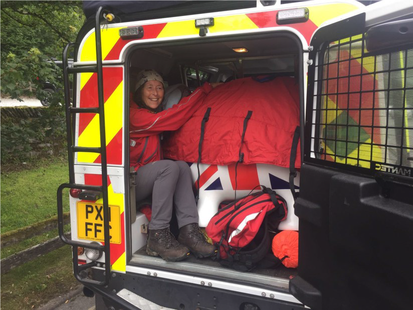 Herdy on Rescue Training